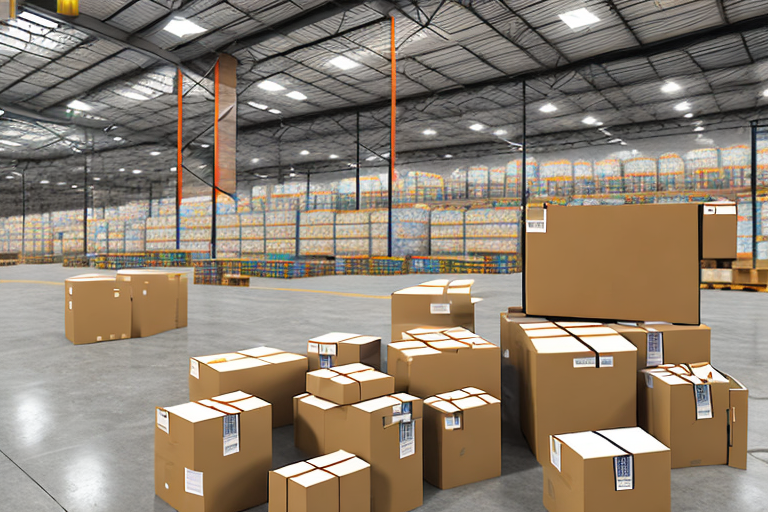 A warehouse full of various items