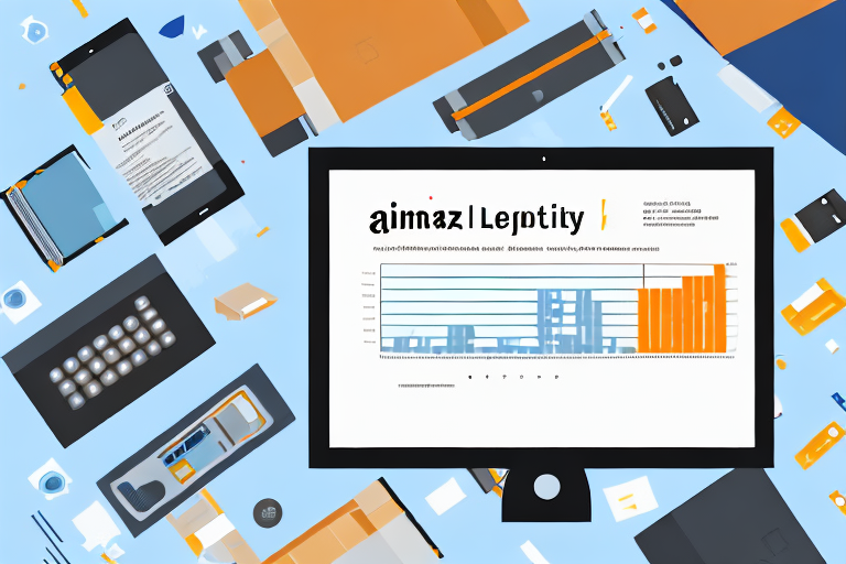 A computer screen displaying a detailed inventory ledger report