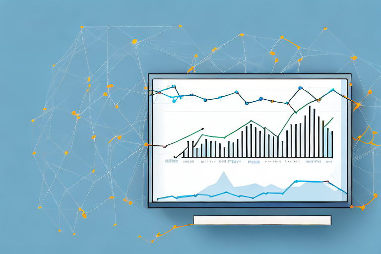 A downward trending graph symbolizing decreased costs