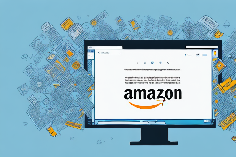 A computer screen showing an amazon campaign interface with a prominent delete button highlighted