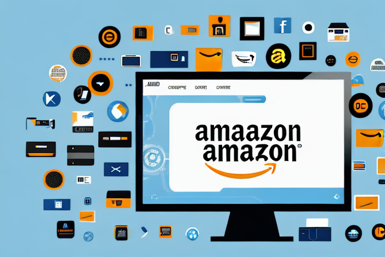 A computer screen displaying an amazon advertising campaign interface with various icons