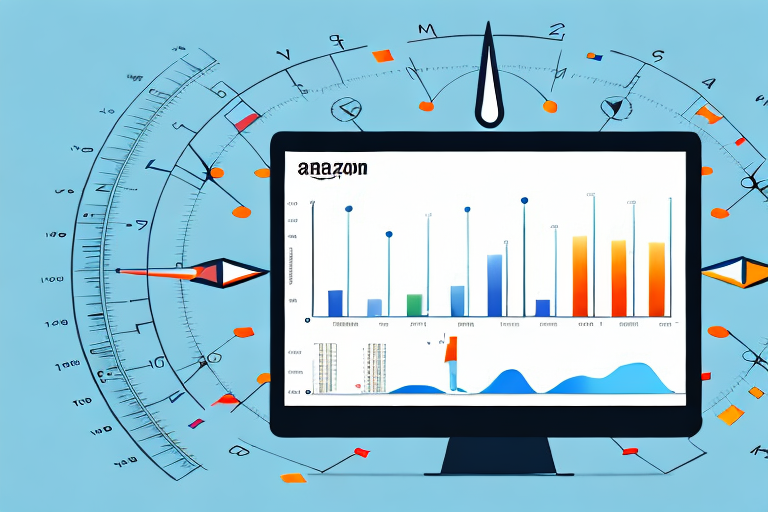 A computer screen displaying charts and graphs related to an amazon campaign