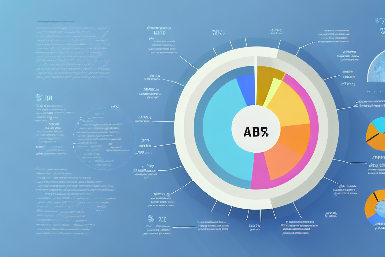 A pie chart and a calculator