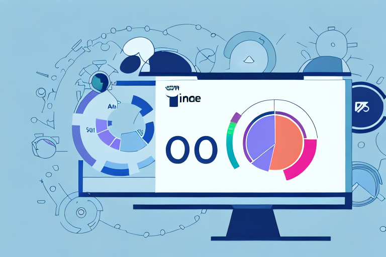 An amazon product displayed on a computer screen with a pie chart next to it