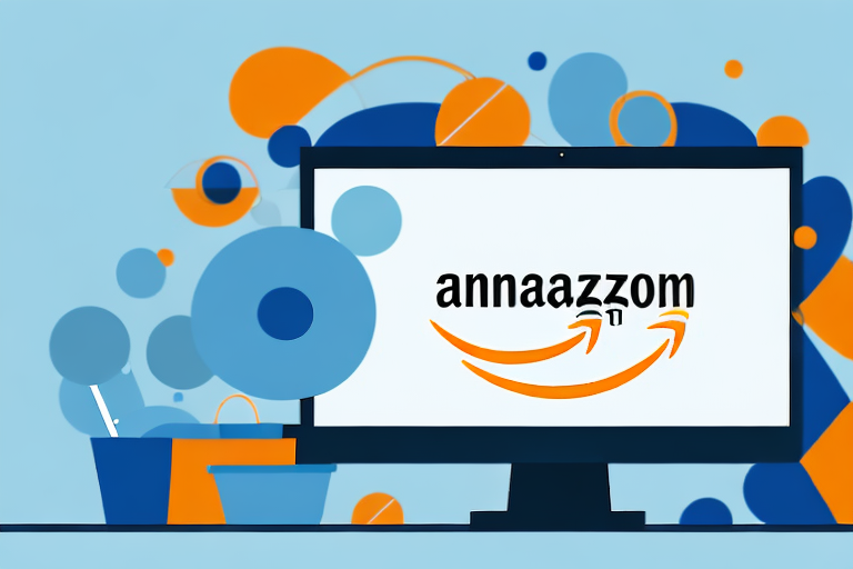 A computer screen showcasing the amazon platform with a campaign highlighted and a symbolic trash bin icon next to it