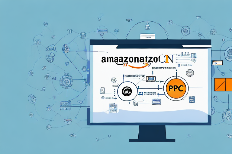 A computer screen displaying an amazon webpage with various product ads