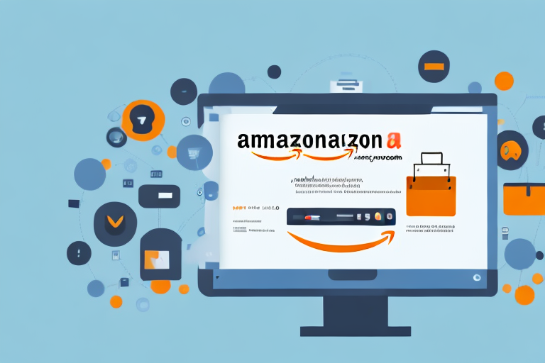 A computer screen displaying an amazon fba product listing process