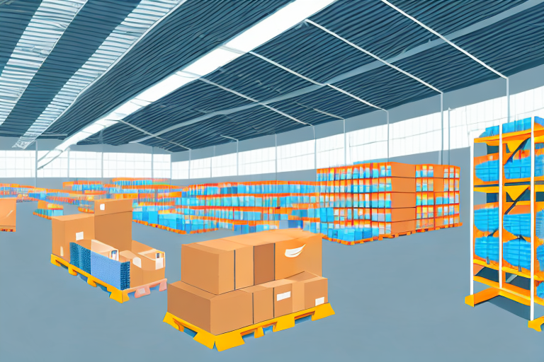 A warehouse filled with various types of goods