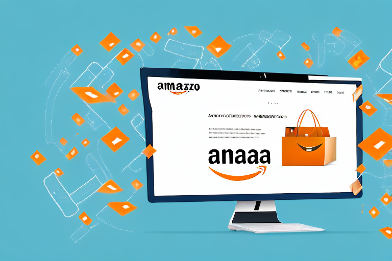 A computer screen displaying the amazon and alibaba websites