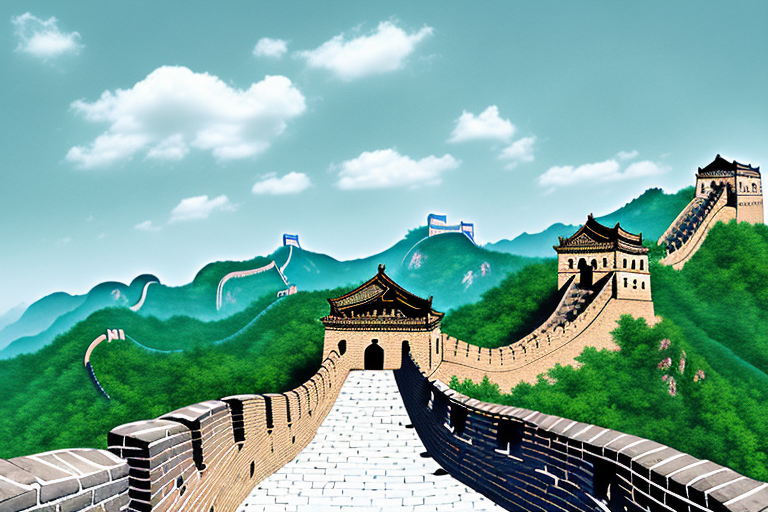 The great wall of china