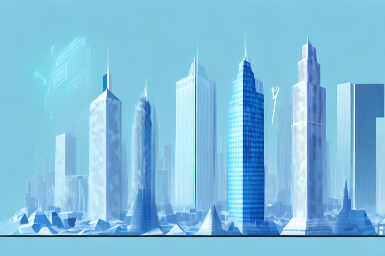 Five distinct skyscrapers