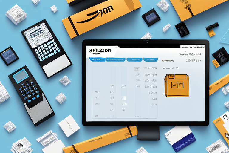 A computer screen displaying the amazon calculator interface