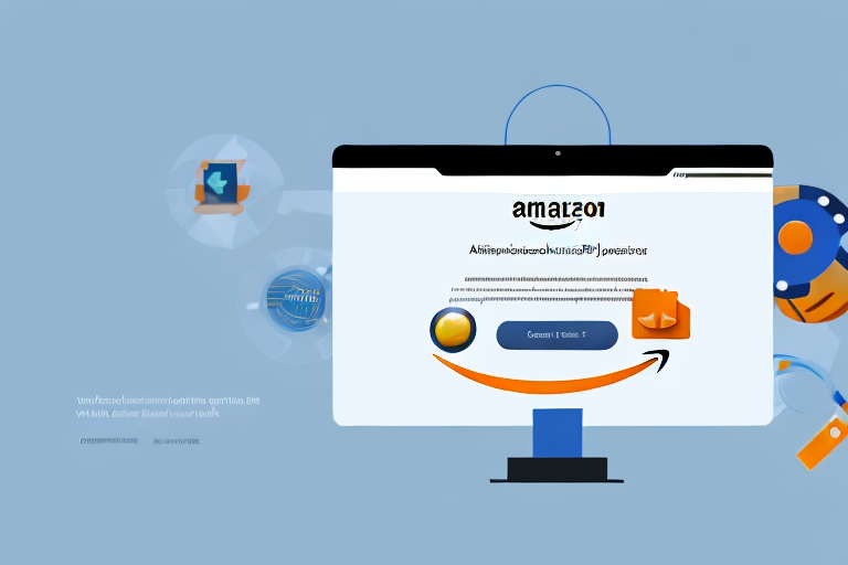 A computer displaying an amazon webpage