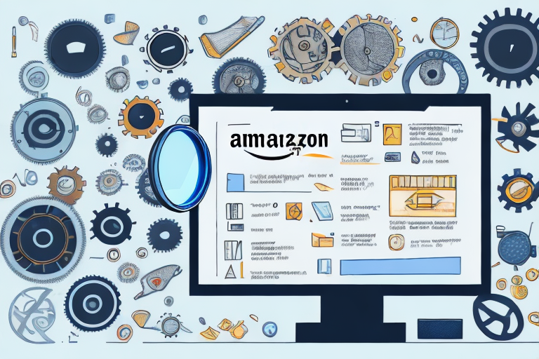 A computer screen displaying a detailed and organized amazon product listing