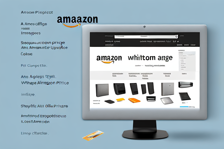 A computer screen displaying an amazon product listing page