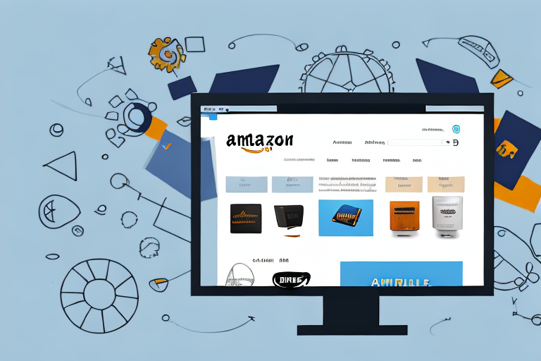 A computer screen displaying an amazon product listing page