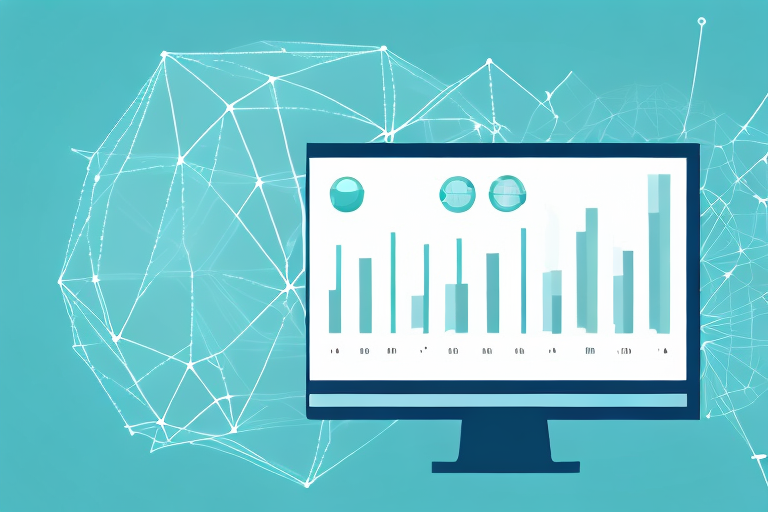 A computer screen displaying graphs and charts indicating increased profits