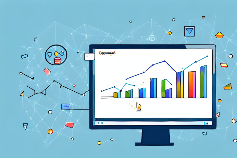 A computer screen displaying various graphs and charts