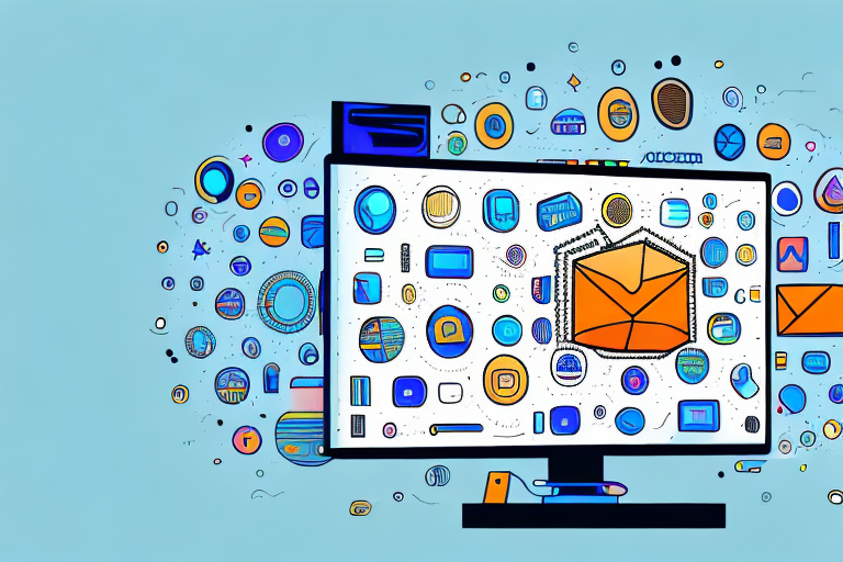 A computer screen displaying an array of different software icons