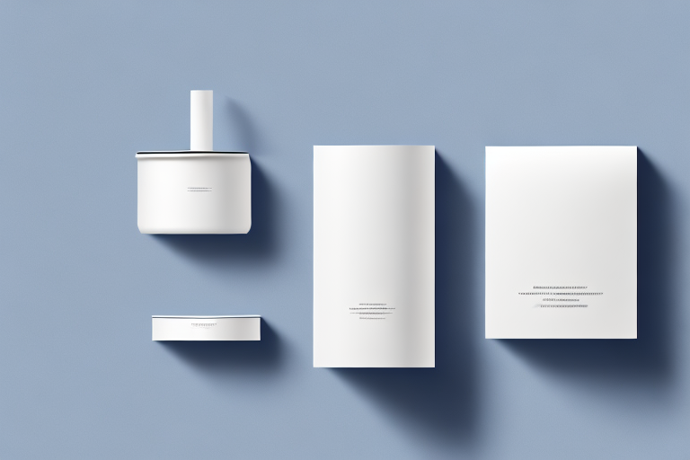 A blank product packaging