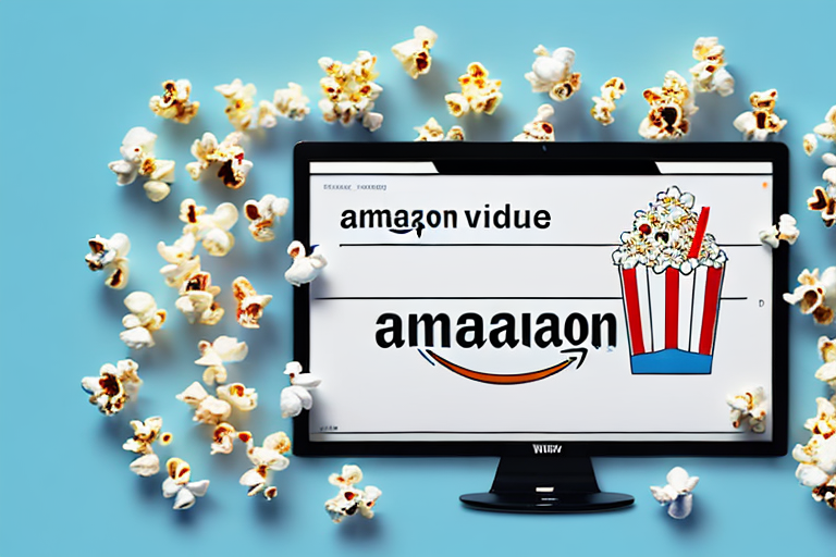 A computer screen displaying an amazon video landing page