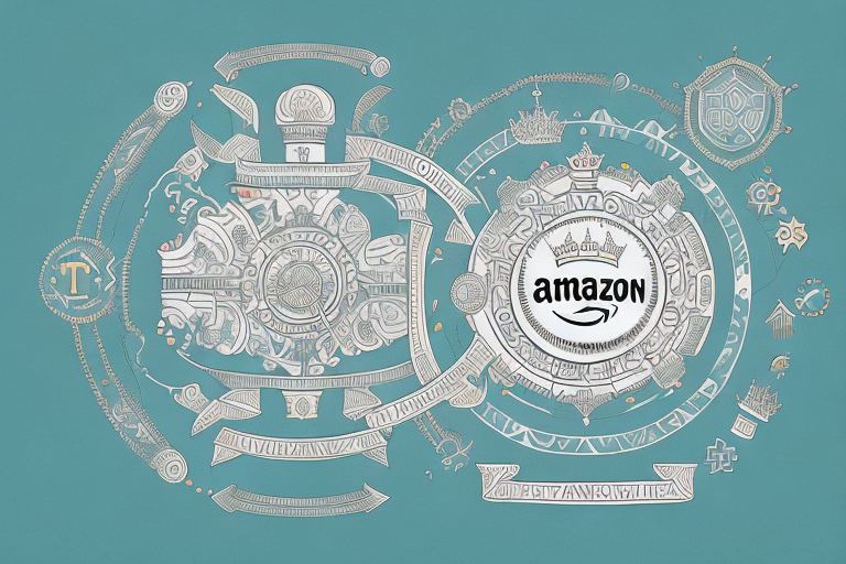 Two crowns representing the strategies of amazon fba wholesale and private label