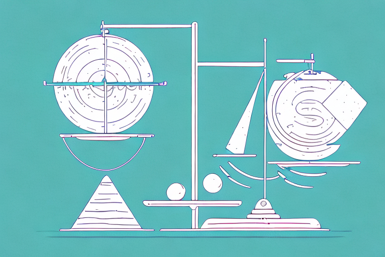 Two scales balanced equally