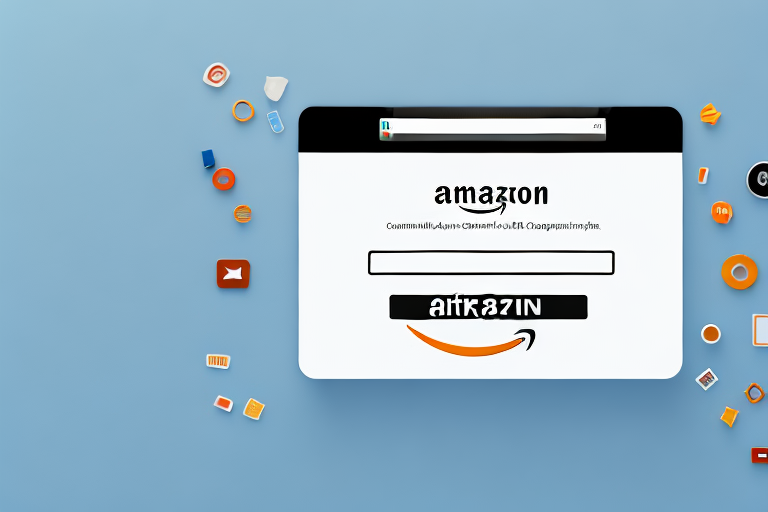 A computer screen displaying an amazon registration form