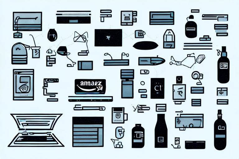 A variety of generic product silhouettes