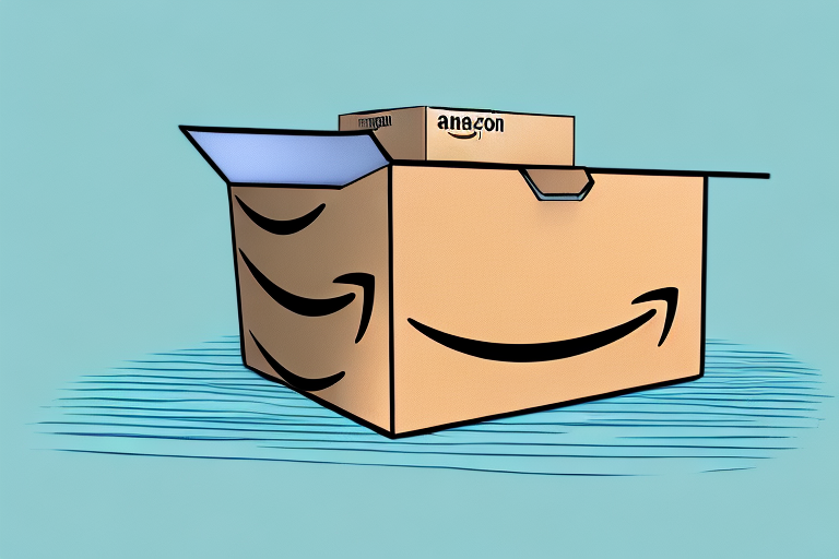 An amazon box with a generic