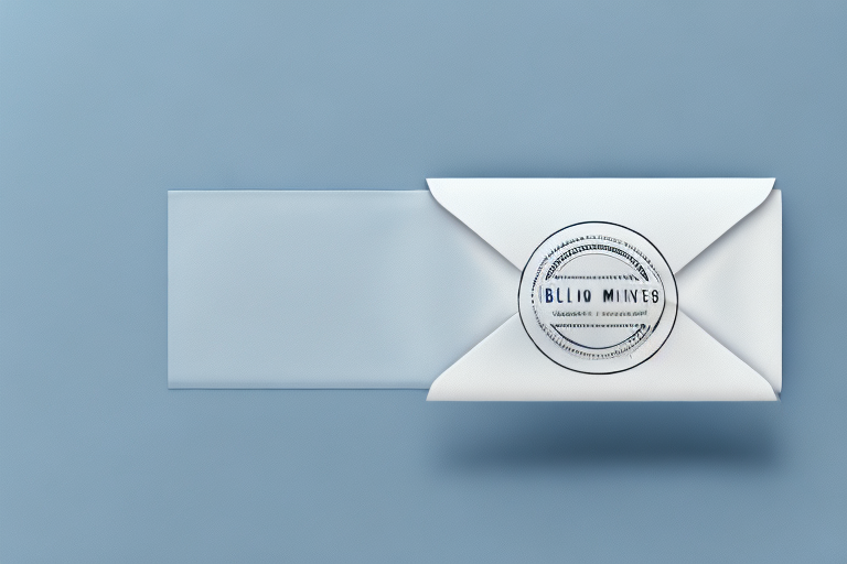 A blank product packaging being enveloped by a custom label