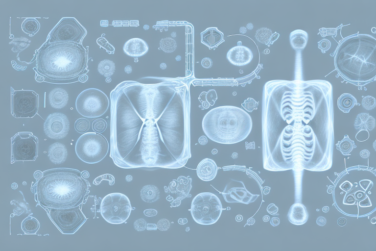 An x-ray machine scanning an array of different amazon products