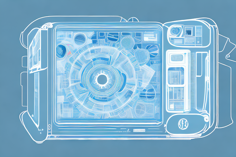 An x-ray machine revealing hidden layers of an amazon product box