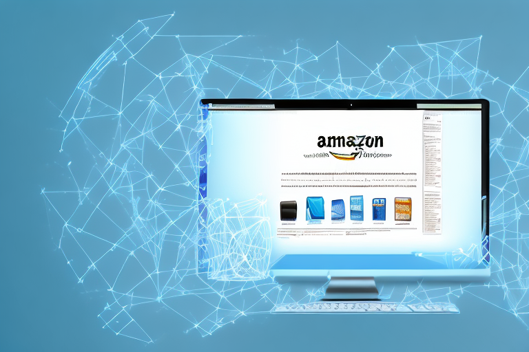 A computer screen displaying an amazon webpage