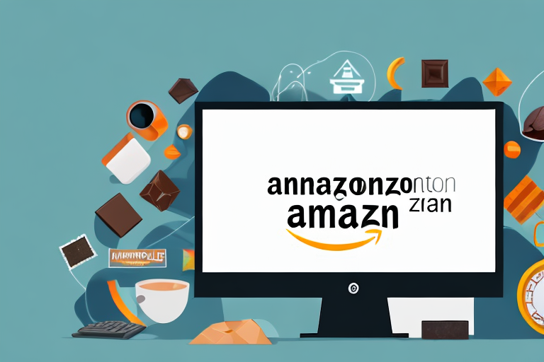 A computer screen with the amazon website displayed