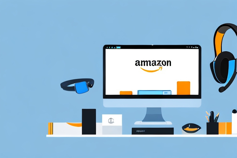 A computer screen displaying the amazon website interface