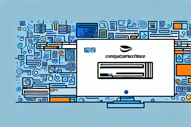 A computer screen displaying a creative design interface