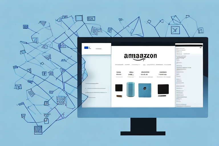 A computer screen displaying an amazon product page in the process of being edited