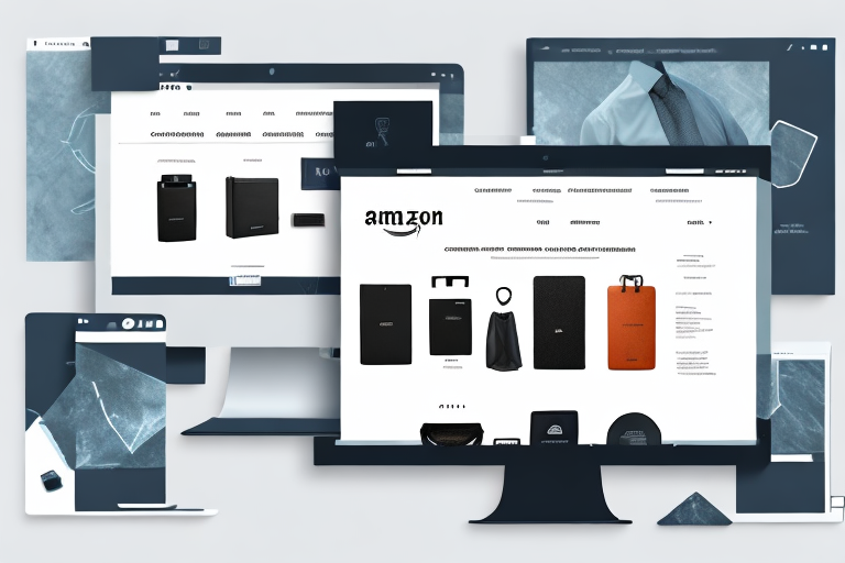 A computer screen displaying a well-organized and visually appealing amazon product page