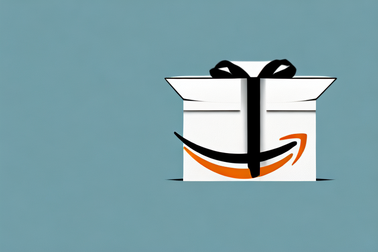 A symbolic representation of an amazon package in a spotlight