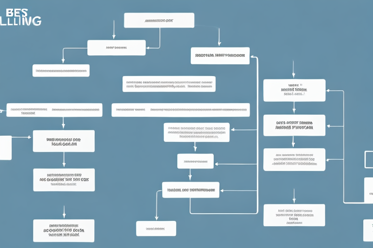 A detailed flowchart representing the process of tracking best seller rank (bsr) on amazon