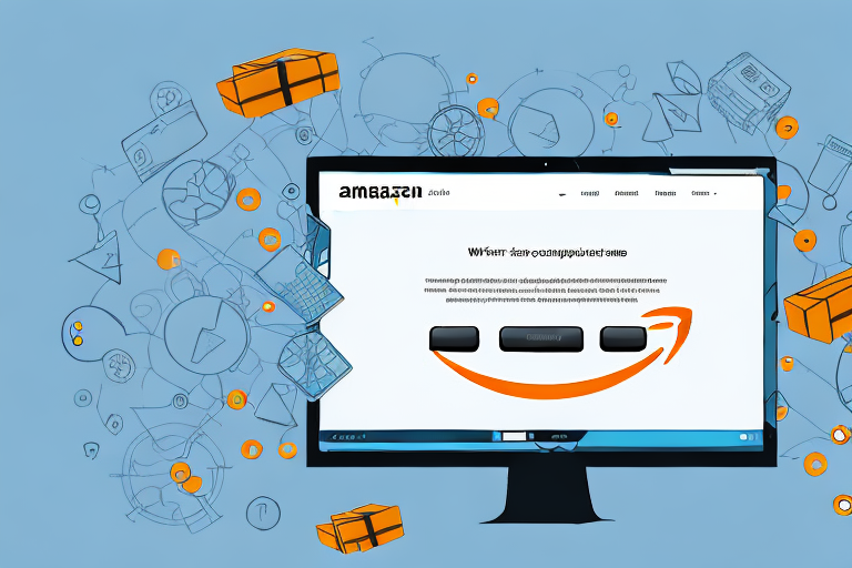A computer screen showing the amazon interface with a prominent cancel button on an fba (fulfillment by amazon) shipment detail page