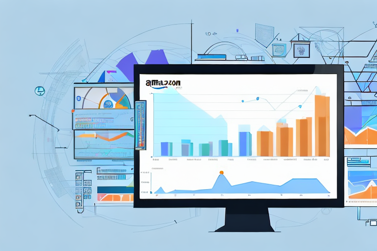 A computer screen displaying a detailed and organized dashboard with various graphs and charts