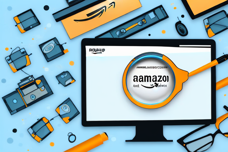 A computer screen displaying the amazon website