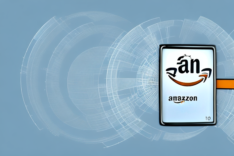 A computer screen showing the amazon website with a magnifying glass hovering over a product