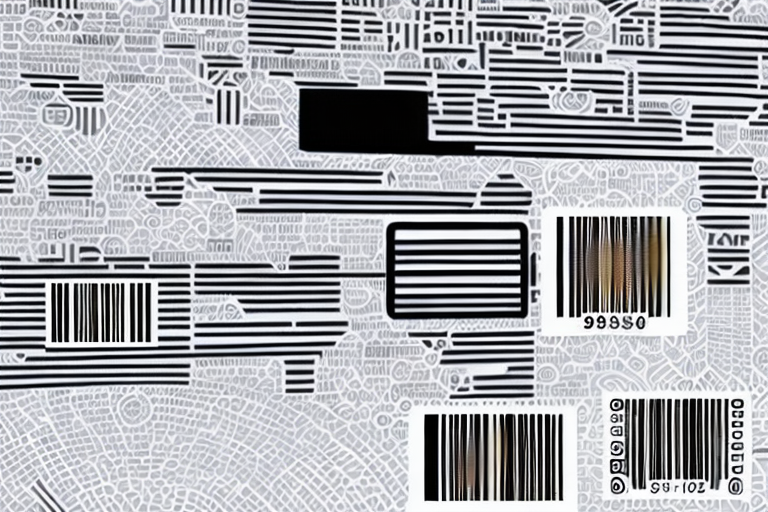 An amazon product page highlighting a barcode