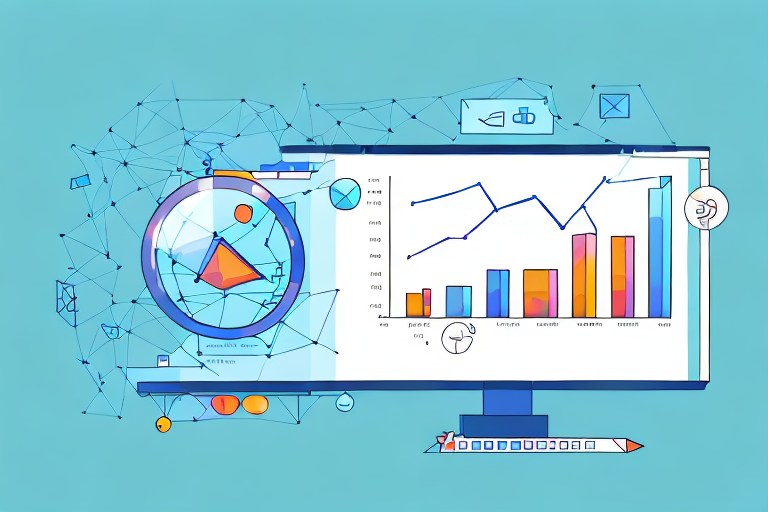 A computer screen showing various graphs and charts