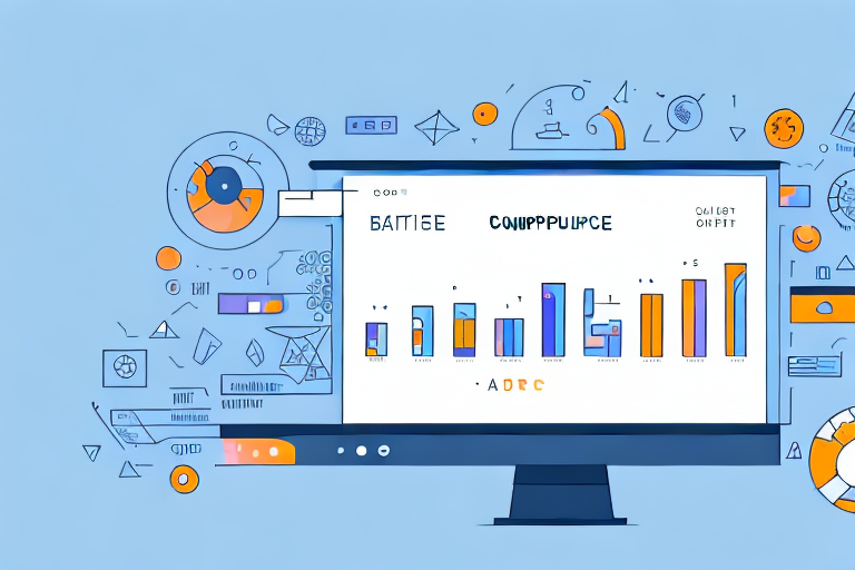 A computer screen displaying a software interface with various products and bar charts indicating their profitability on amazon