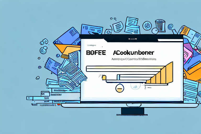 A computer screen displaying a bookkeeping software interface