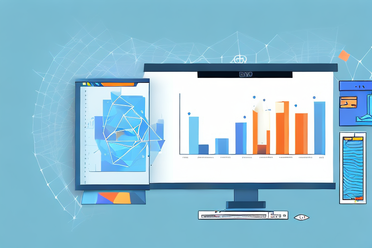 A computer screen displaying various graphs and charts